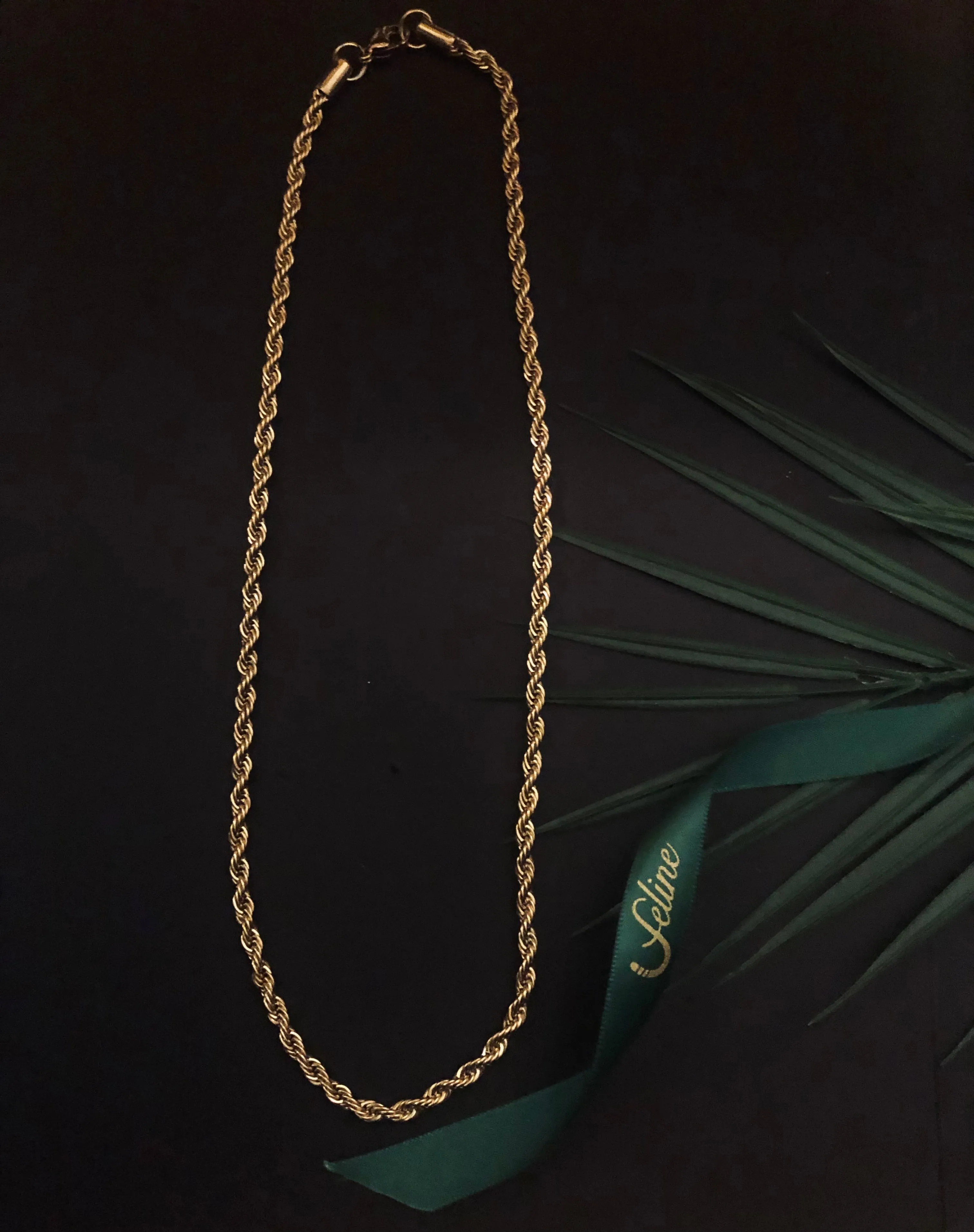 18” Tarnish Resistant Rope Chain 3 mm