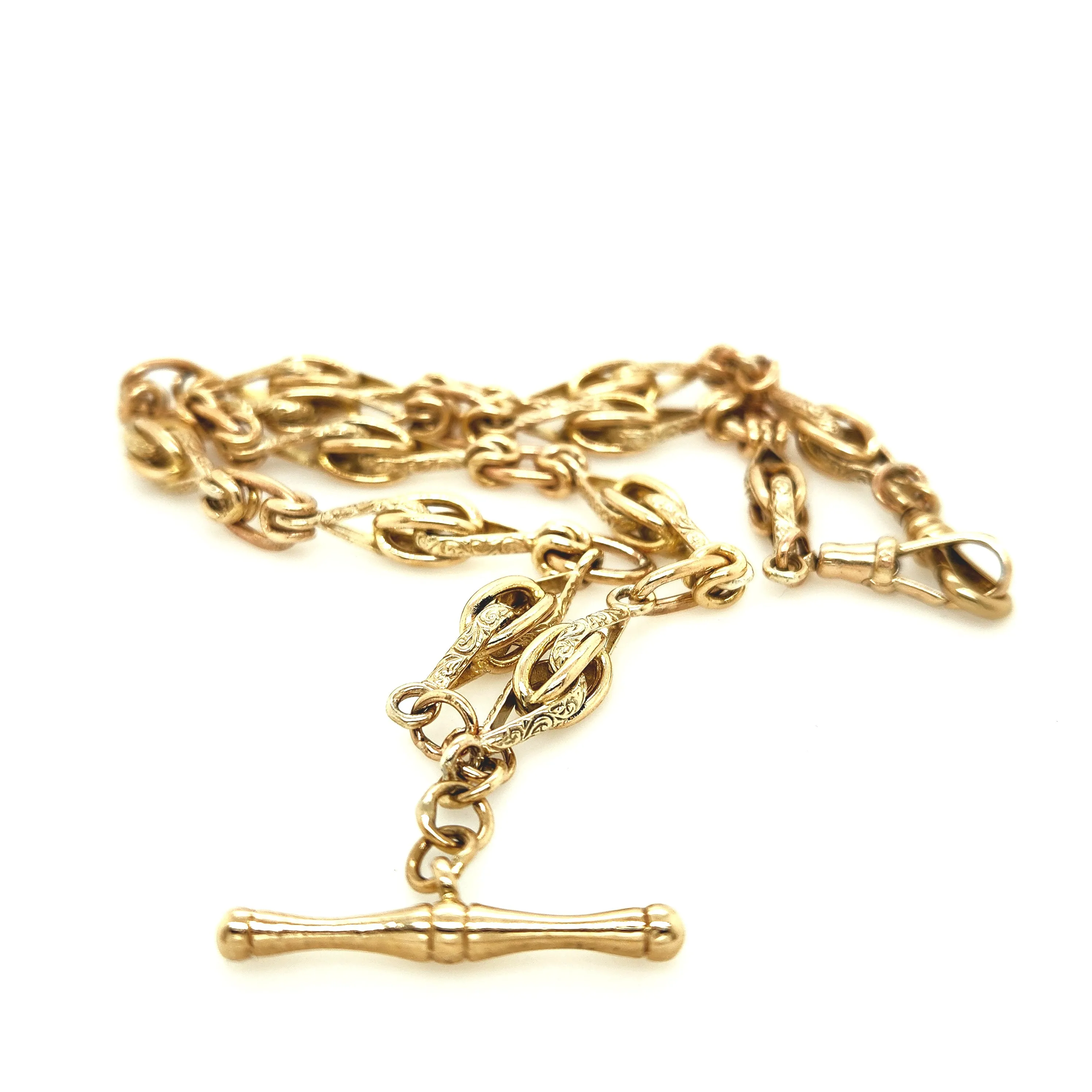 1915 Antique Albert Fob Chain