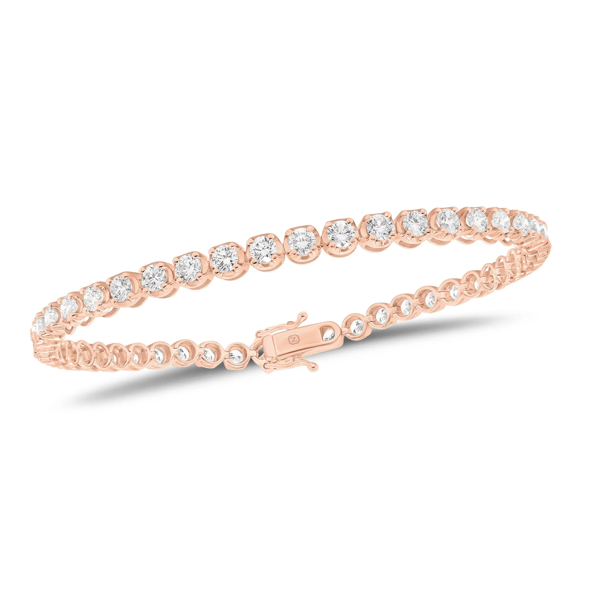 3.74 ct Diamond Tennis Bracelet