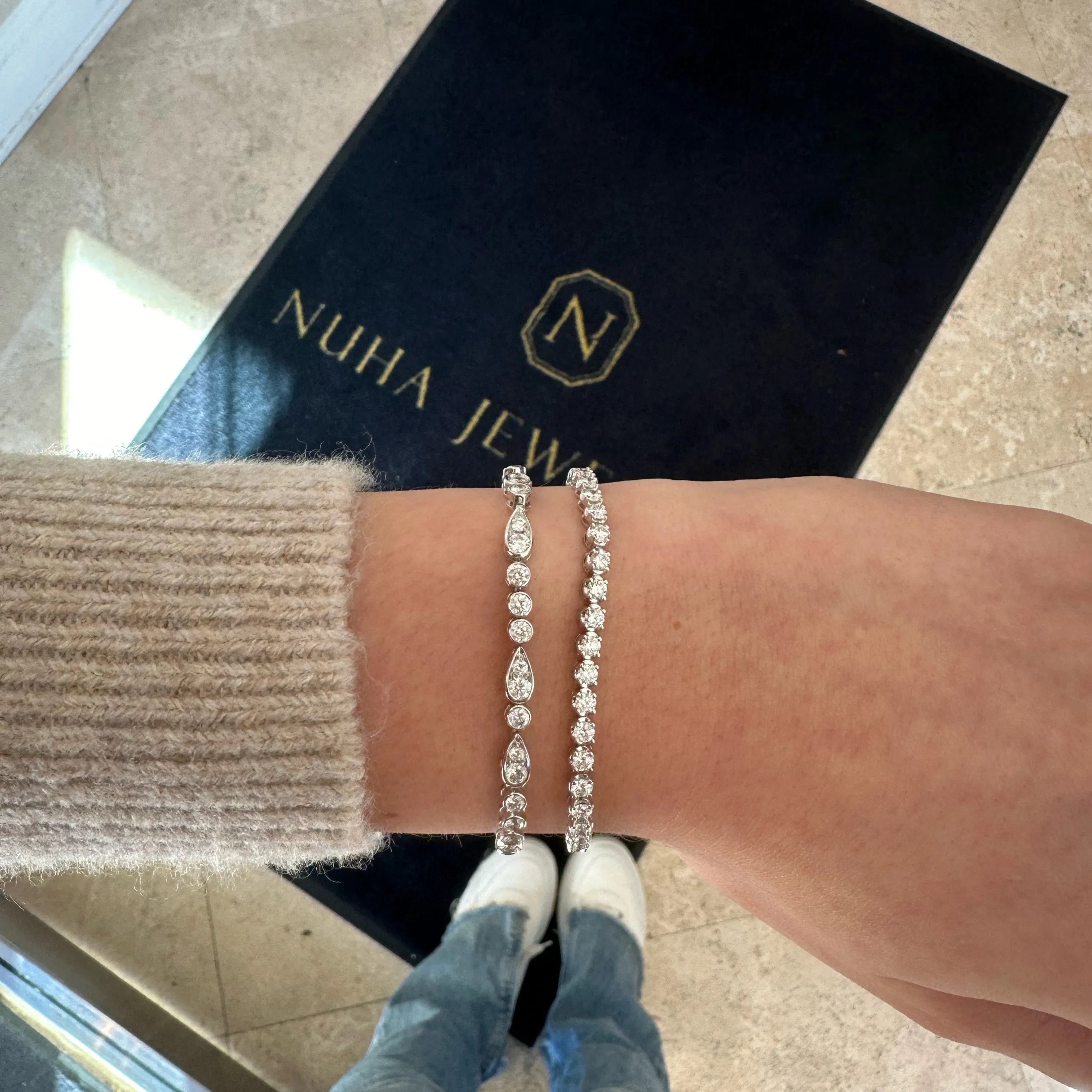 3.74 ct Diamond Tennis Bracelet