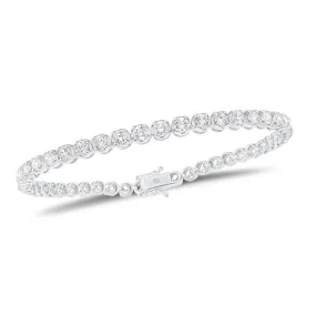 3.74 ct Diamond Tennis Bracelet