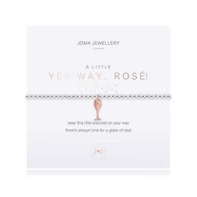 A little yes way, rose! stretch bracelet