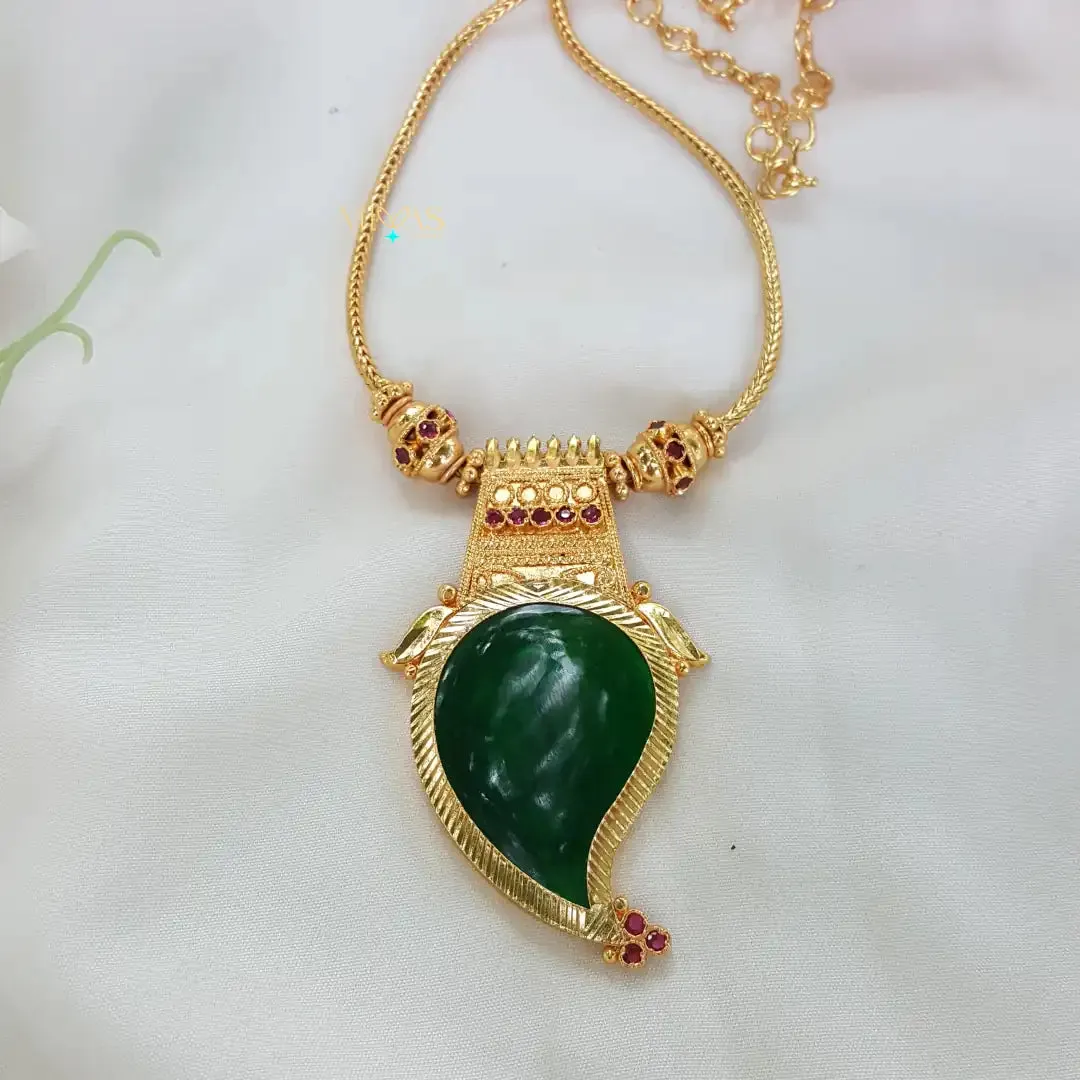 Adorable Kerala style Mango Palakka Necklace
