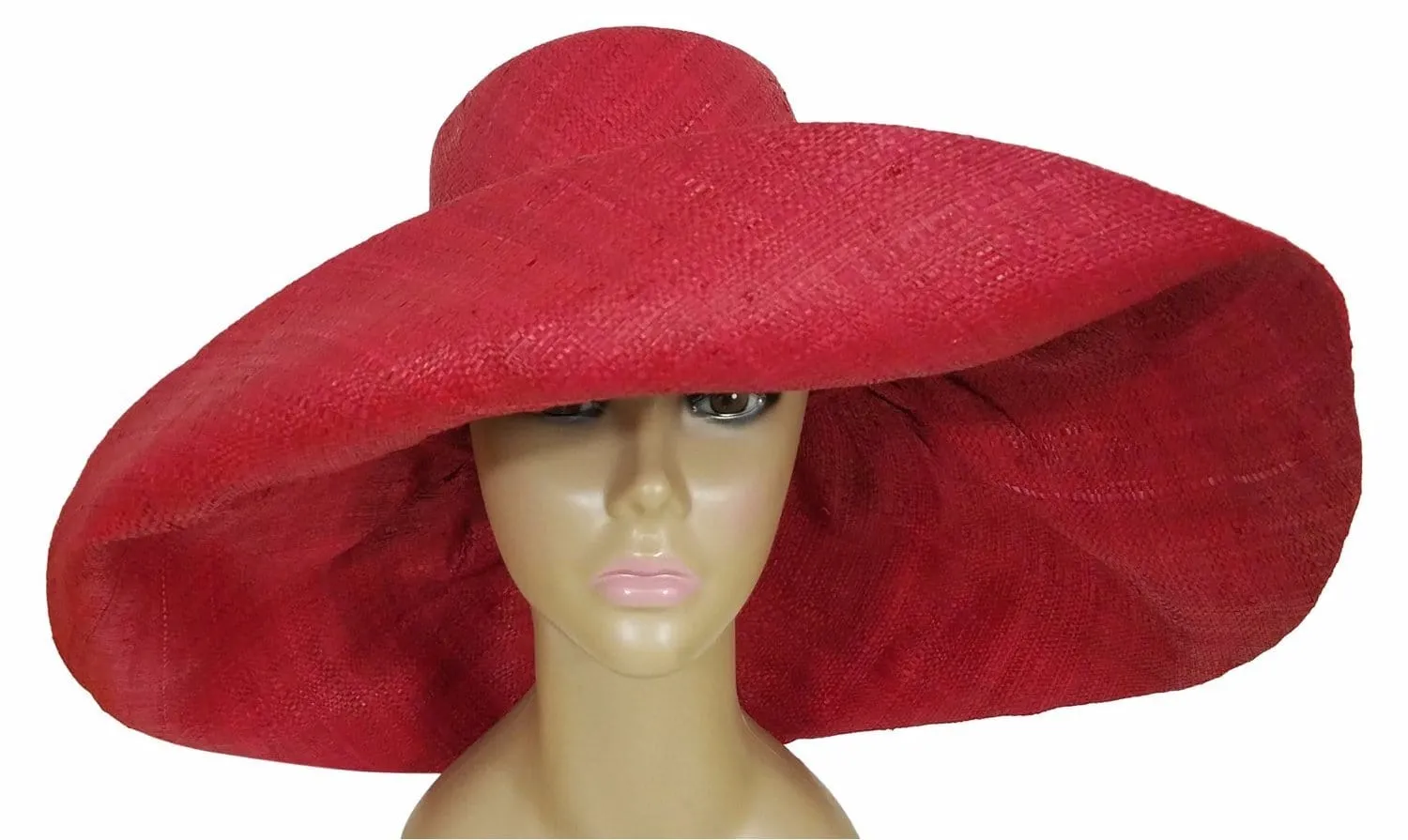 Afafa: Madagascar Big Brim Raffia Sun Hat