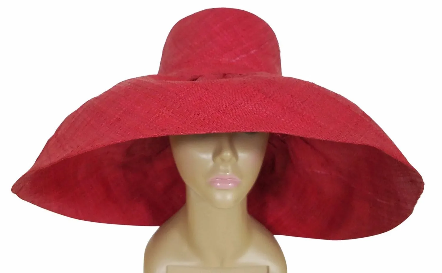 Afafa: Madagascar Big Brim Raffia Sun Hat
