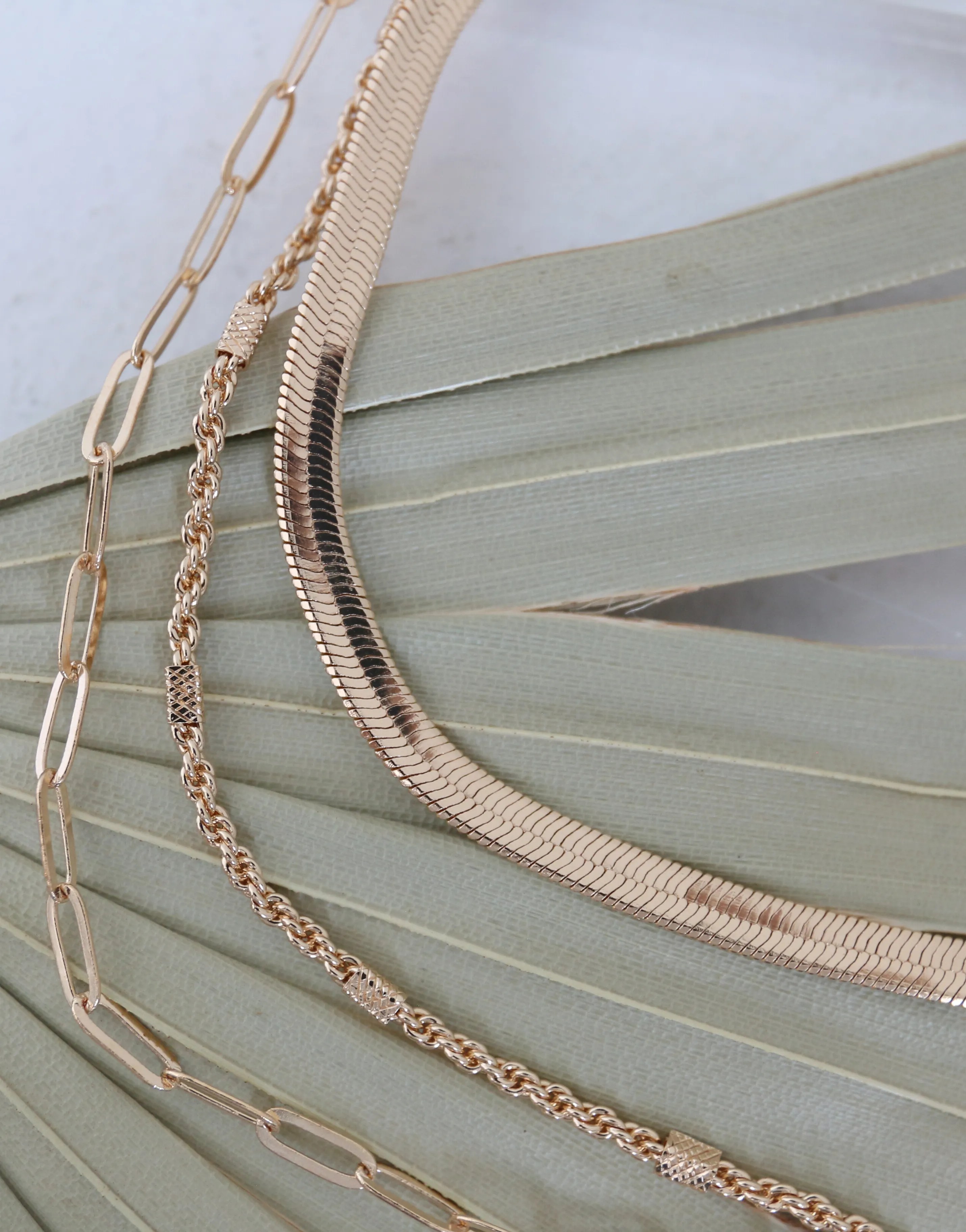 Amberley Layered Chain Necklace