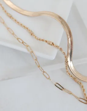 Amberley Layered Chain Necklace