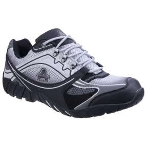 Amblers Safety FS702 Granite Vegan-Friendly Antistatic Lace up Safety Trainer S1 Grey