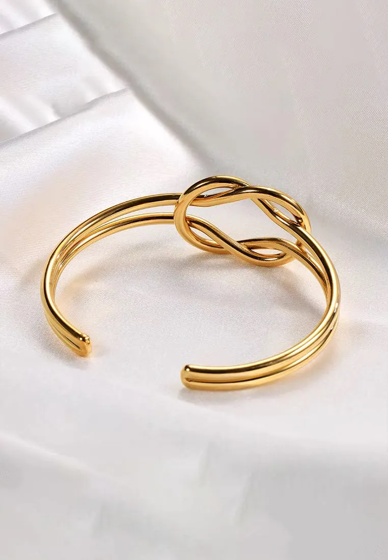 Astelle Infinity Knot Bangle
