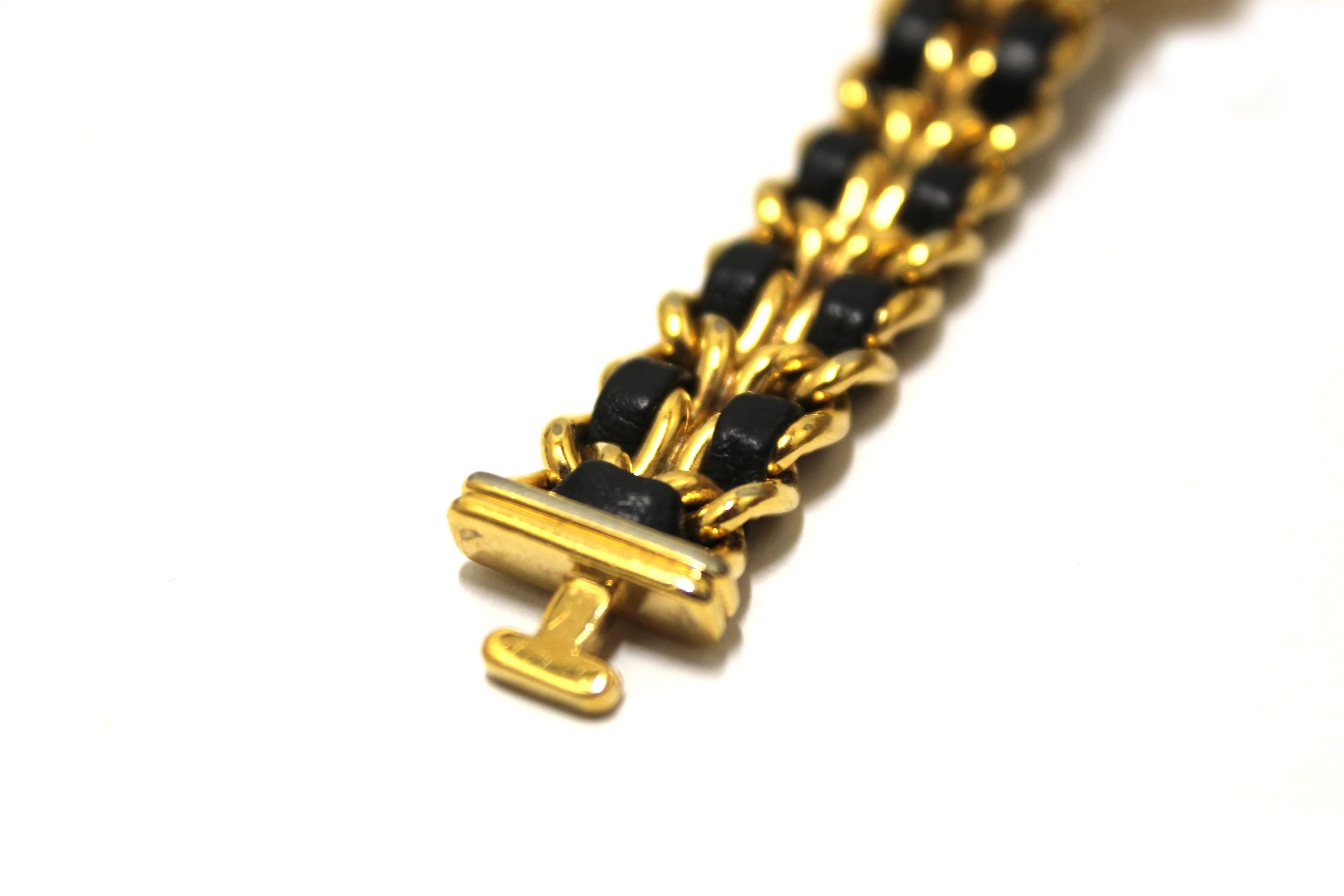 Authentic Chanel Vintage Gold Chain Stainless Steel 20mm Premiere Quartz Watch M