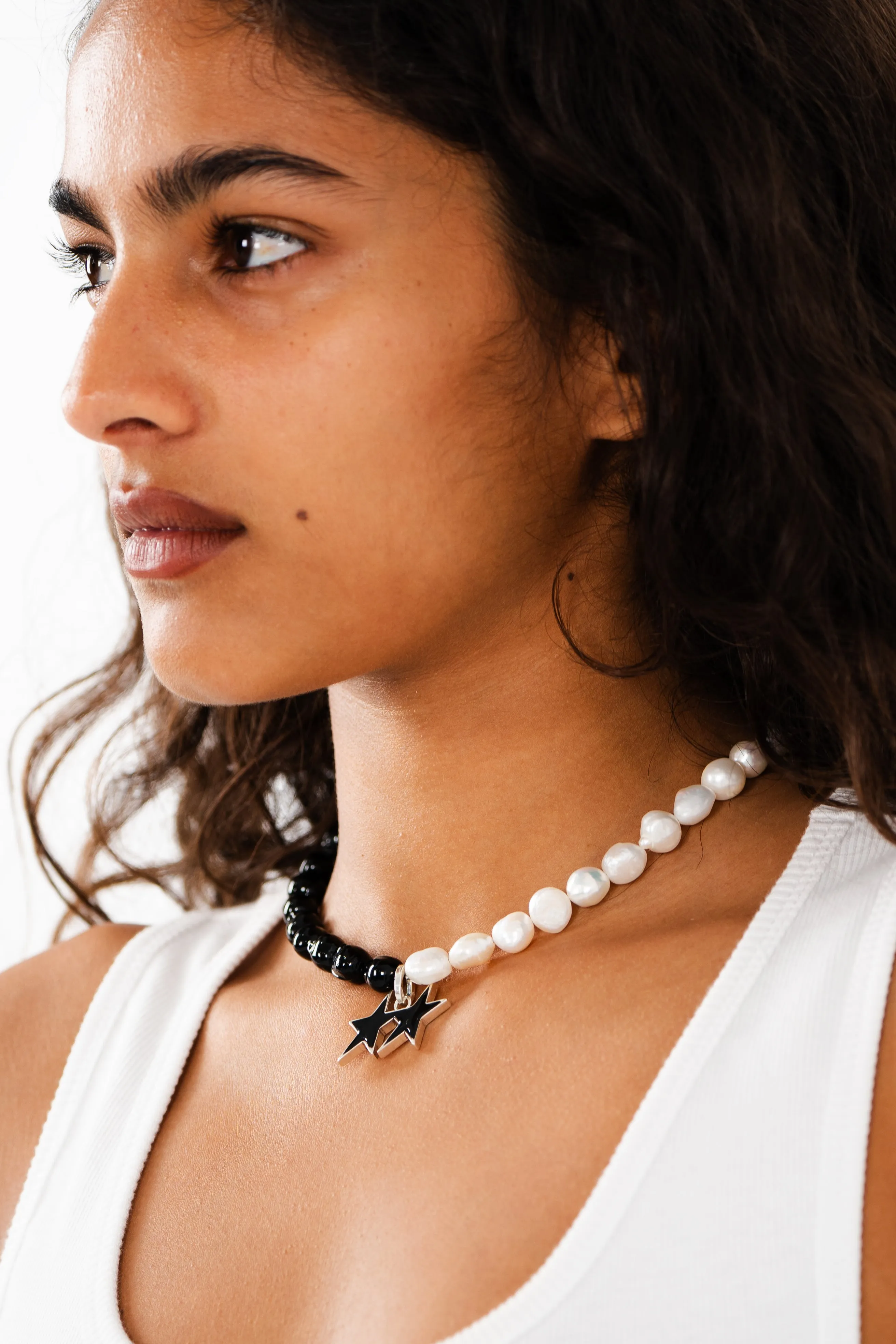 B&W Icon Necklace