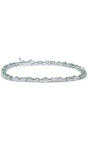 Bandiera Jewellers Diamond Bracelet 15897LBBD