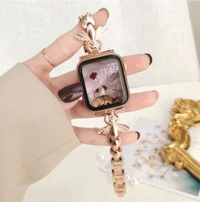 Bee Apple Watch Band, Watch Band 38mm 40mm 42mm 44mm, Apple Watch Series 1 2 3 4 5 6 SE, Women Apple Watch Chain Bracelet Bands