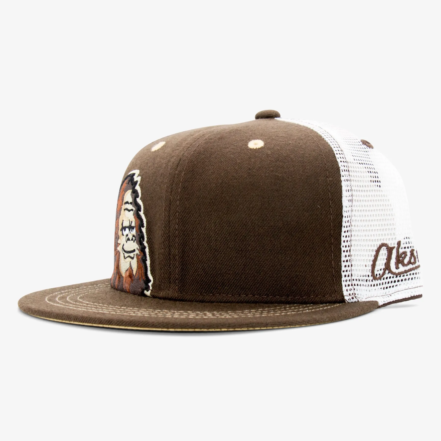 Bigfoot Flatbill Snapback Hat
