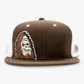 Bigfoot Flatbill Snapback Hat