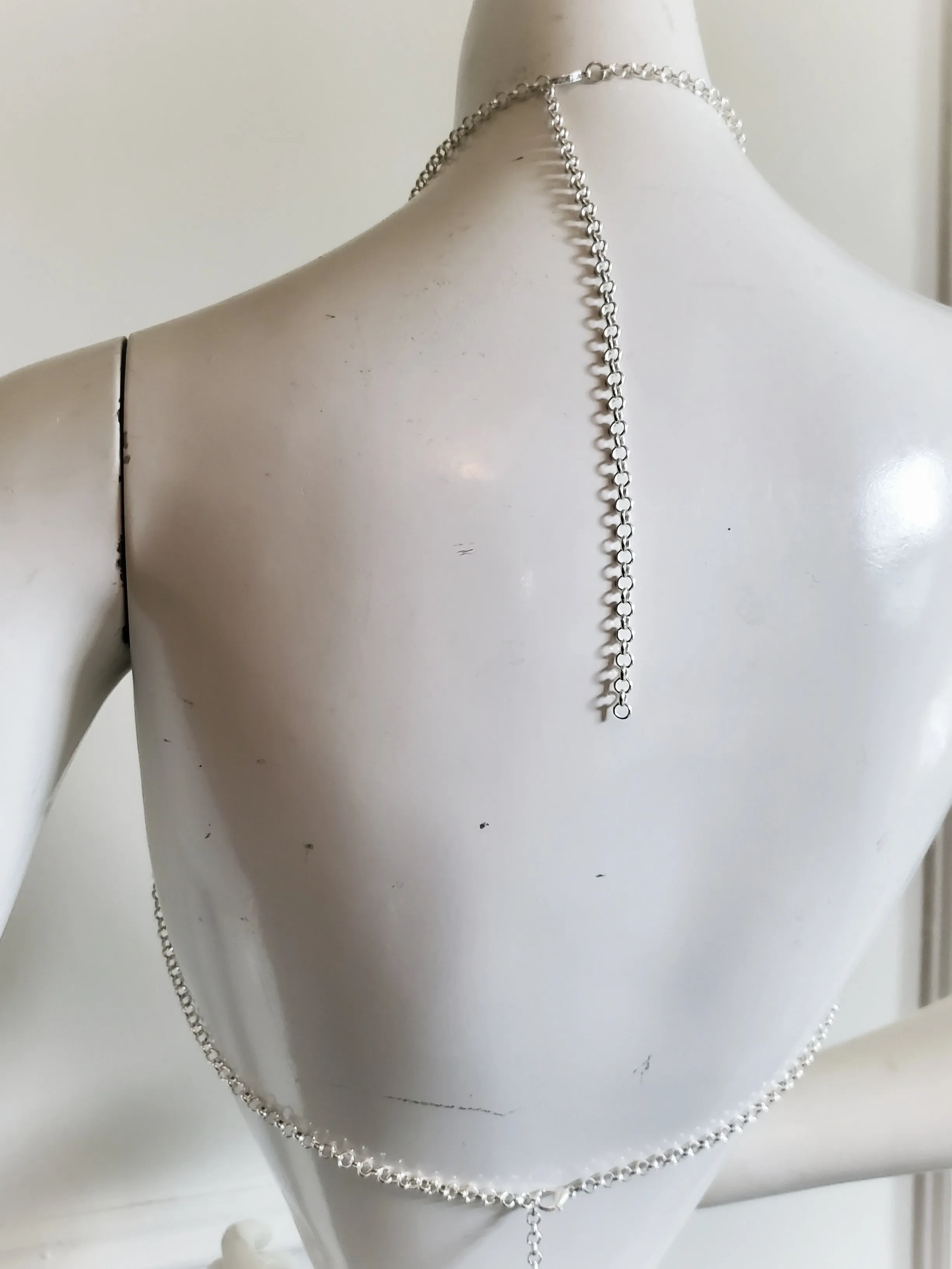 Bohemian Belly Dancer Chain Halter
