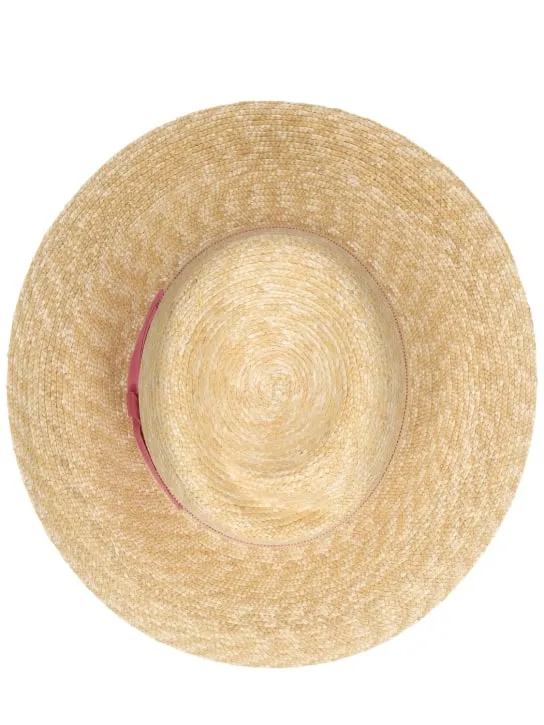 Borsalino   Romy straw hat w/ bow 