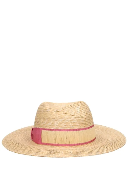 Borsalino   Romy straw hat w/ bow 