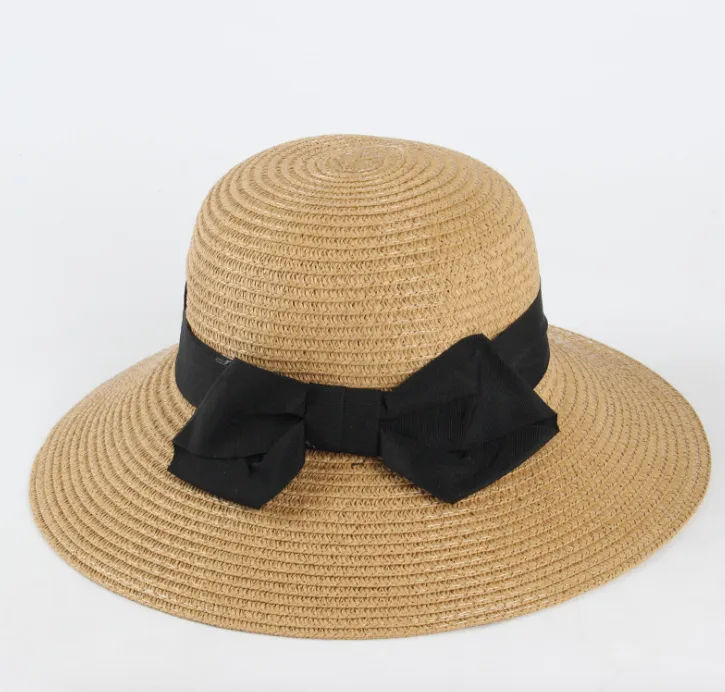Bow Straw Hat