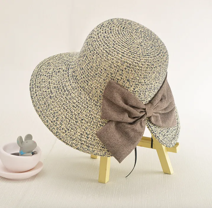 Bow Straw Hat