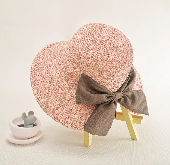 Bow Straw Hat