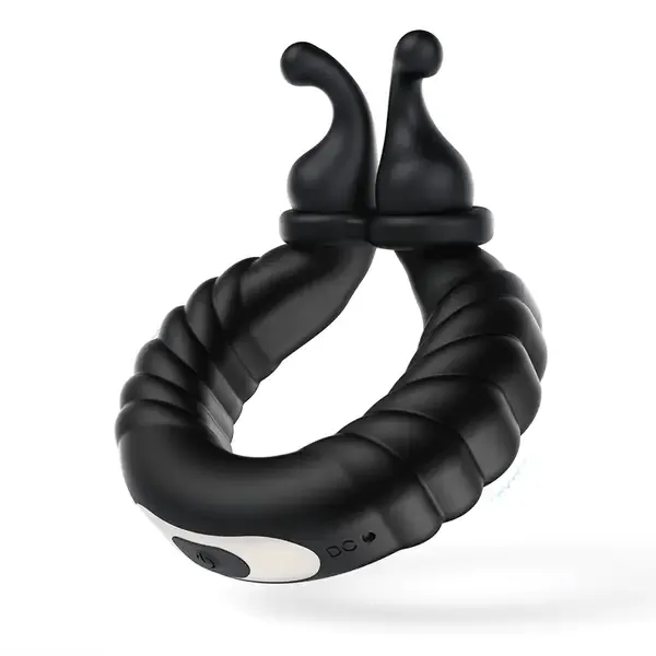 Bunny Bliss - Dual Delight 10-Mode Vibrating Couples Cock Ring