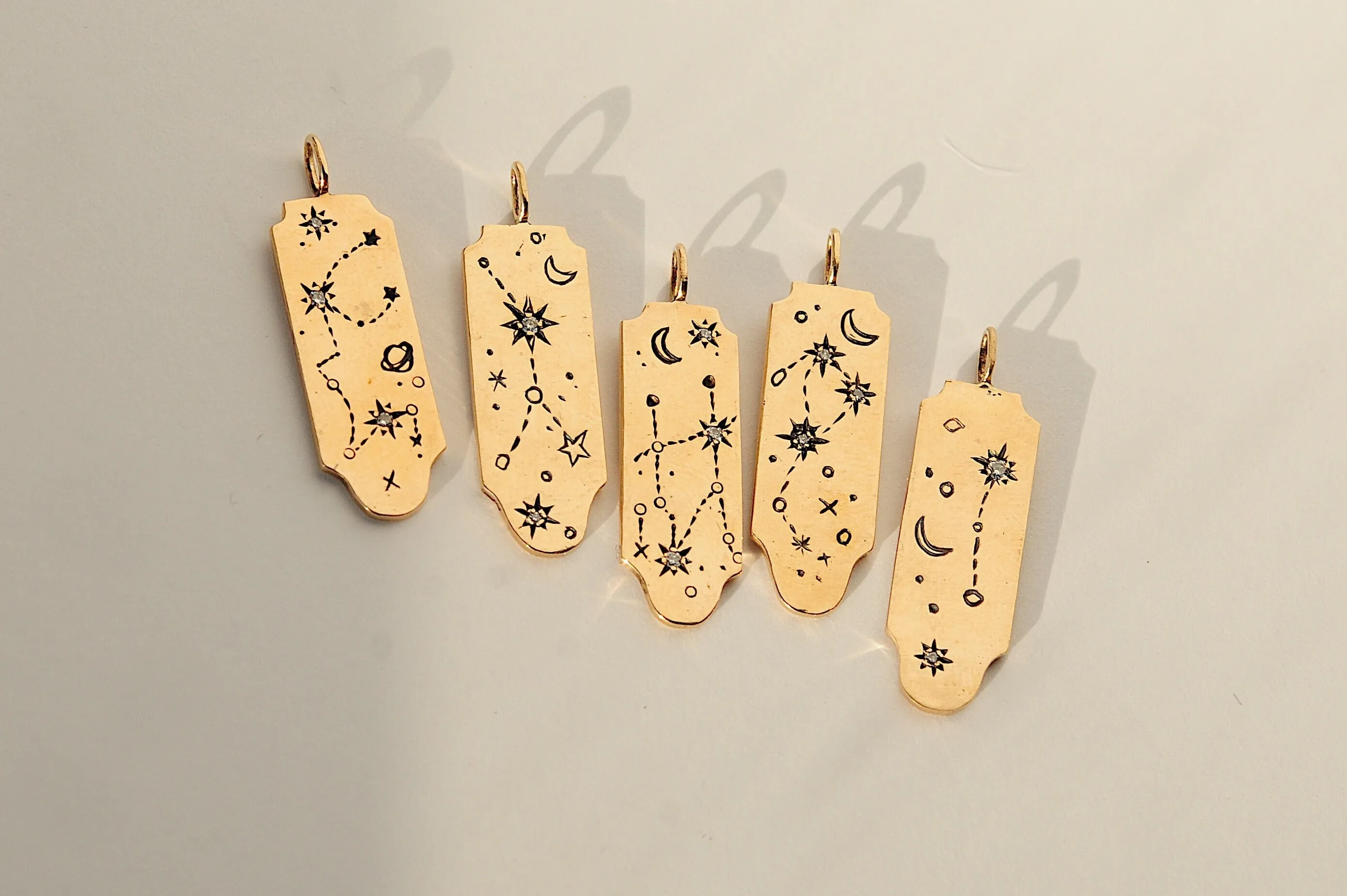Cancer Written in the Stars Necklace - Ready-to-Ship