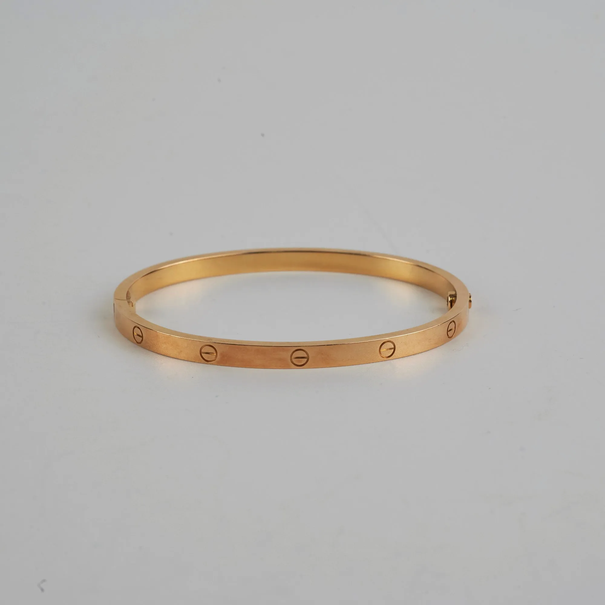 Cartier Love Yellow Gold Bracelet Size 16