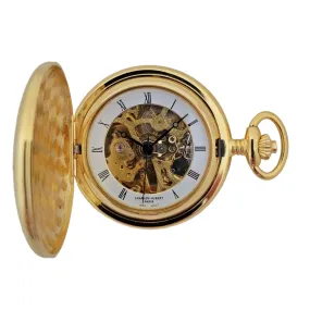 Charles Hubert, Paris 3890-G Pocket Watch with 17 Jewel Wind Up Mechanical Movement *LIMITED EDITION*