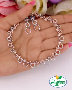 CIRCLE DIAMOND NECKLACE