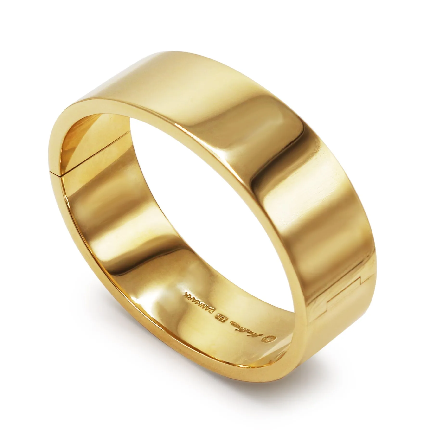 Contemporary Georg Jensen Hinged Bangle