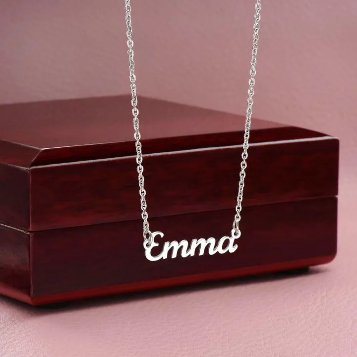 Custom Name Sister Necklace, You and Me Are Soul Sister, Birthday Gift For Him