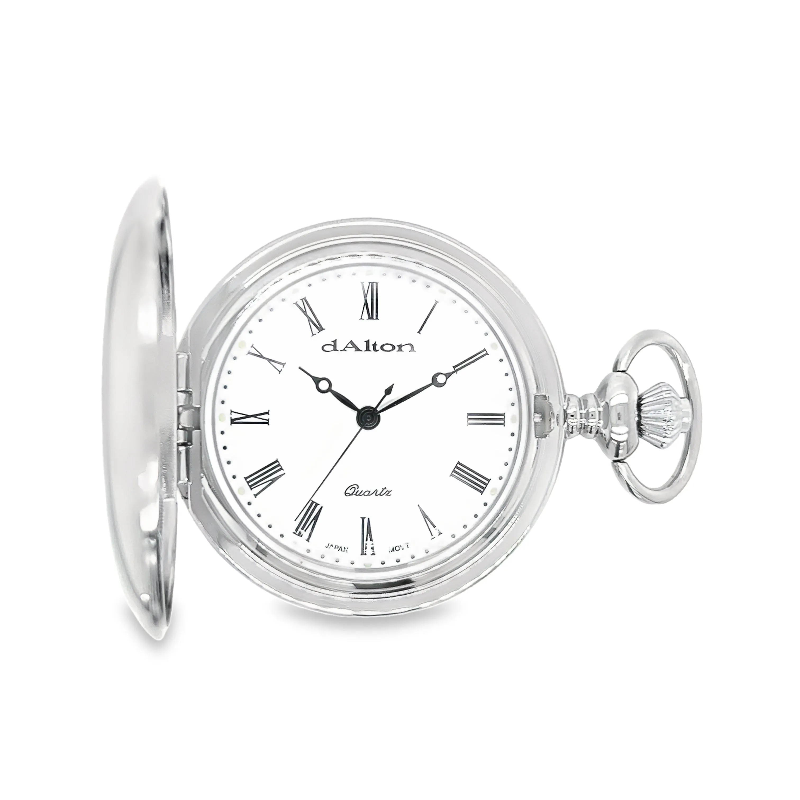 Dalton Gents Silver Tone Pocket Watch