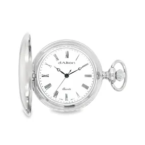 Dalton Gents Silver Tone Pocket Watch