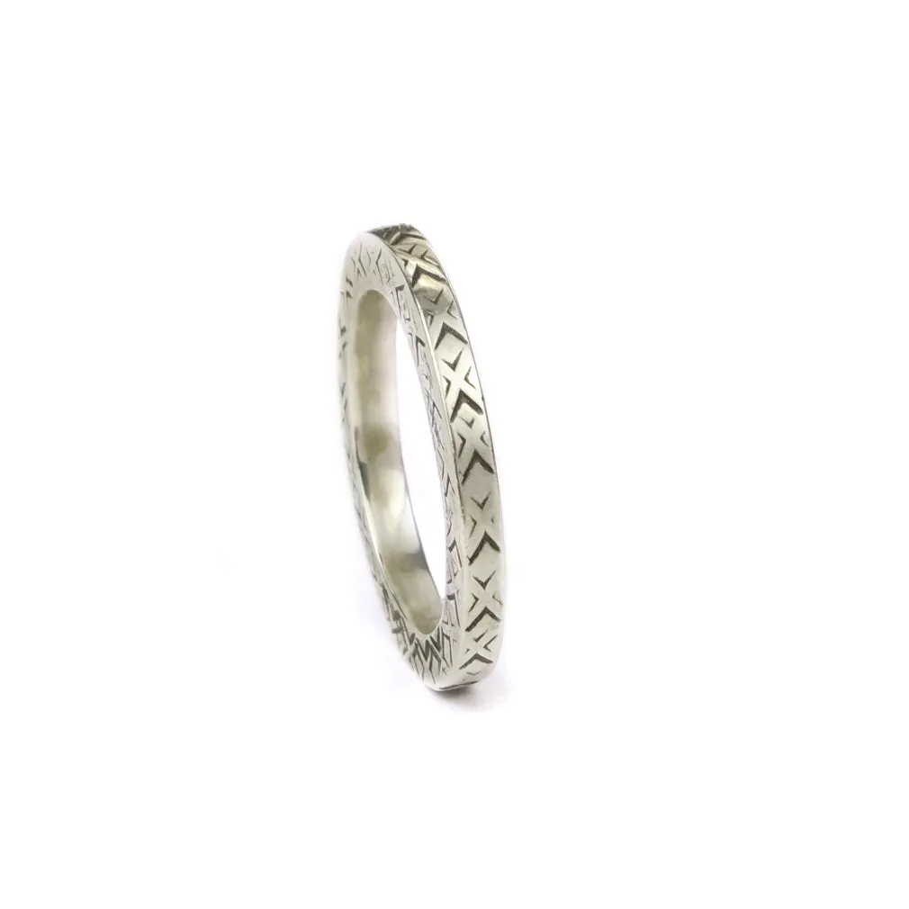 Ethiopian Style Sterling Silver Ring
