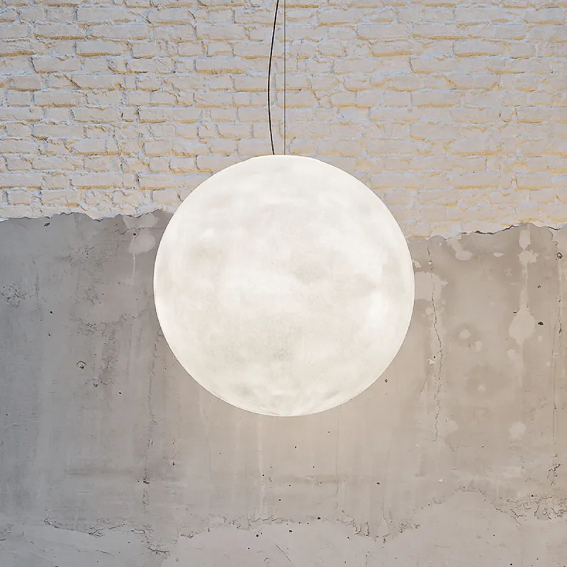 Exterior Fibreglass Moon Pendant