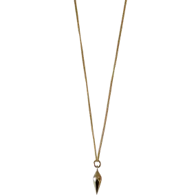 Faceted Spike Pendant