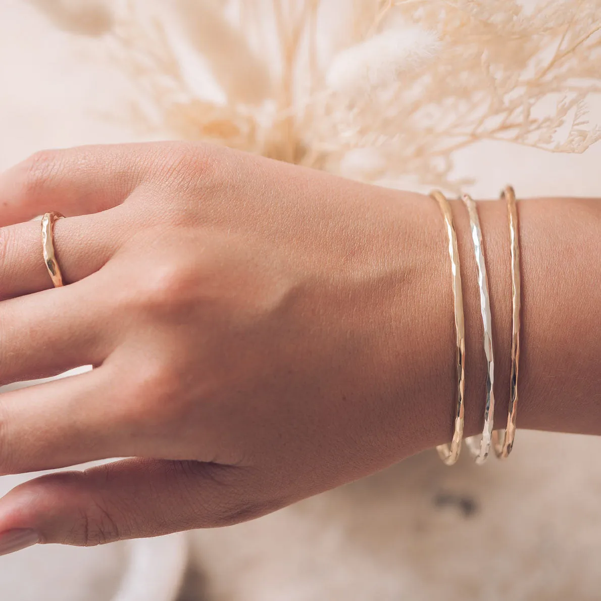 Fairy 9ct Gold Bangle
