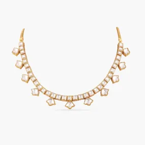 Fleur Moissanite Silver Necklace