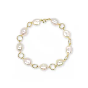 Friendliness Baroque Pearl Bracelet
