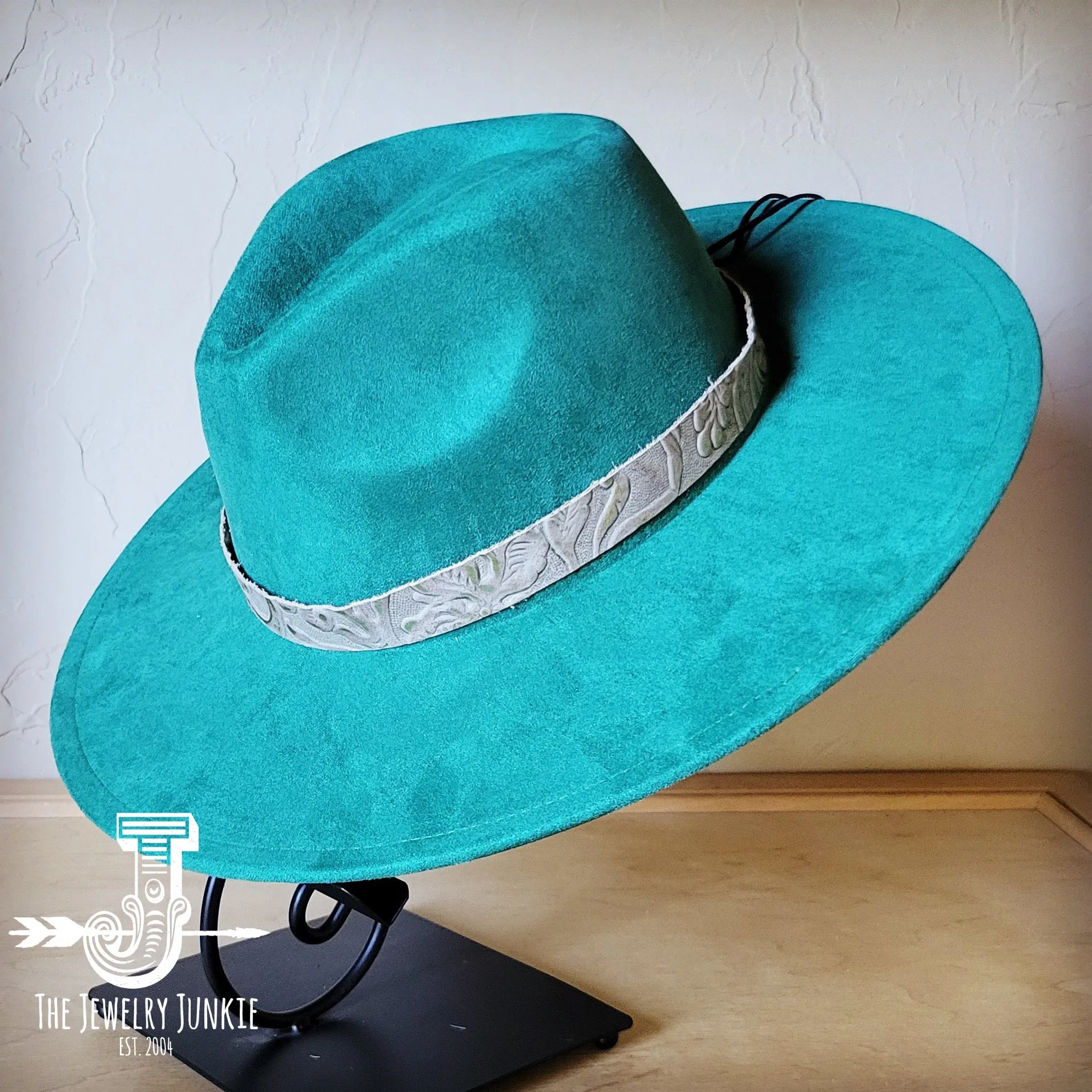 Gilded Cowboy Western Leather Band w/ Choice of Boho Hat 985b