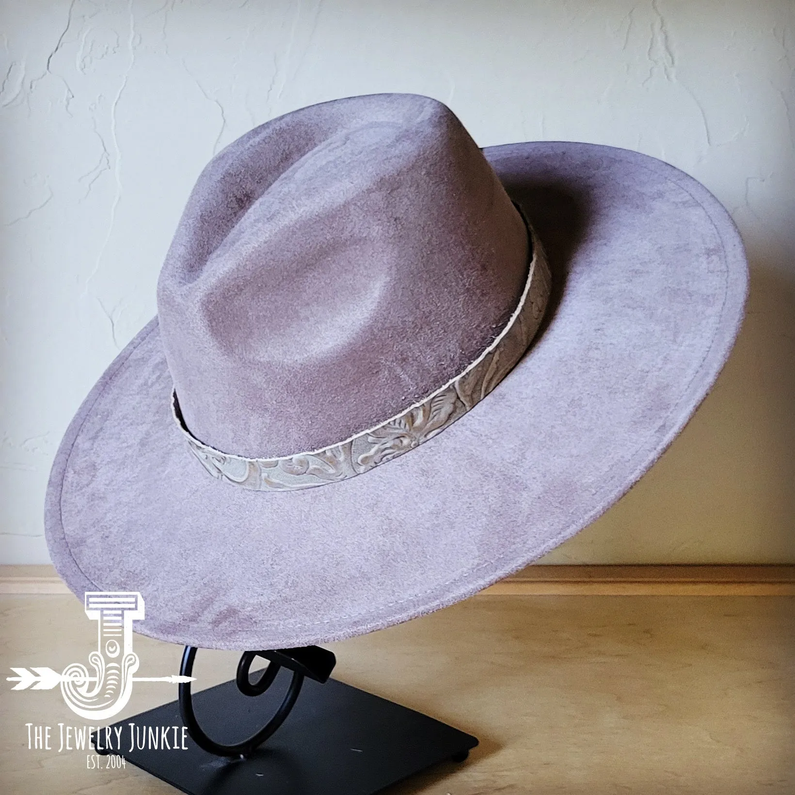 Gilded Cowboy Western Leather Band w/ Choice of Boho Hat 985b