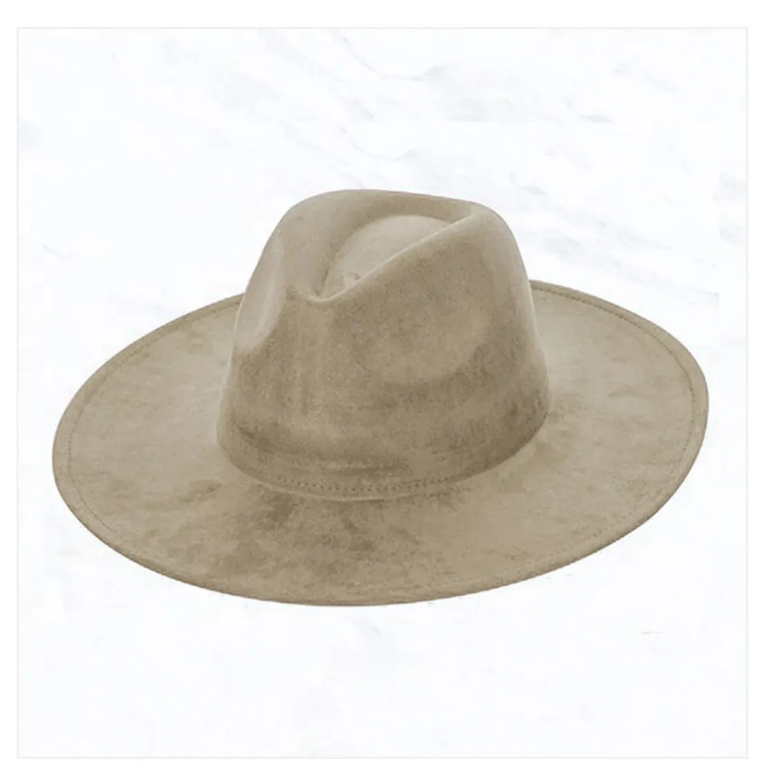 Gilded Cowboy Western Leather Band w/ Choice of Boho Hat 985b