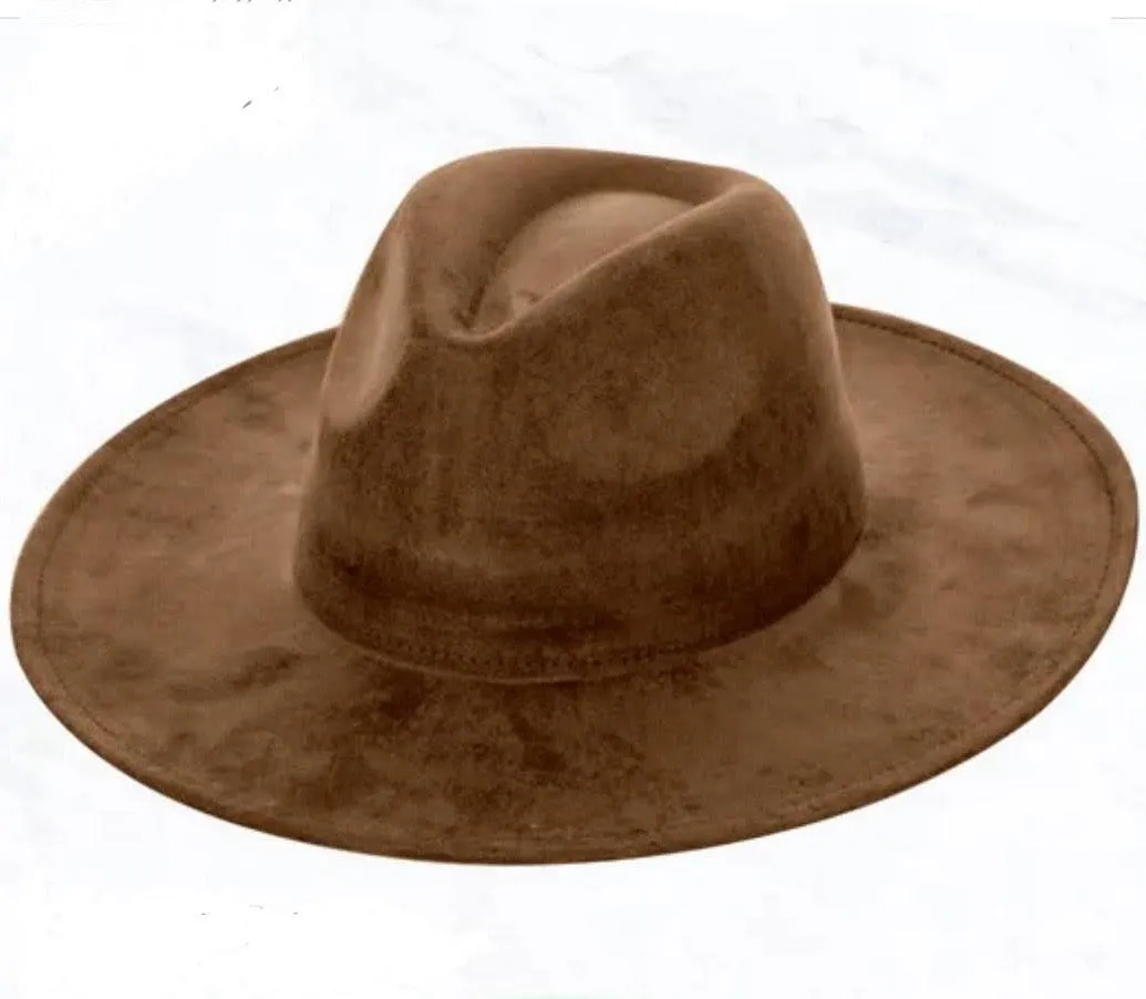 Gilded Cowboy Western Leather Band w/ Choice of Boho Hat 985b