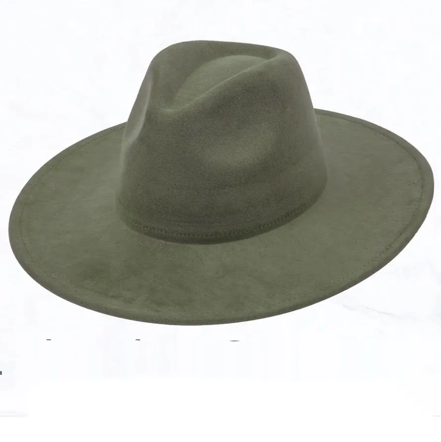 Gilded Cowboy Western Leather Band w/ Choice of Boho Hat 985b