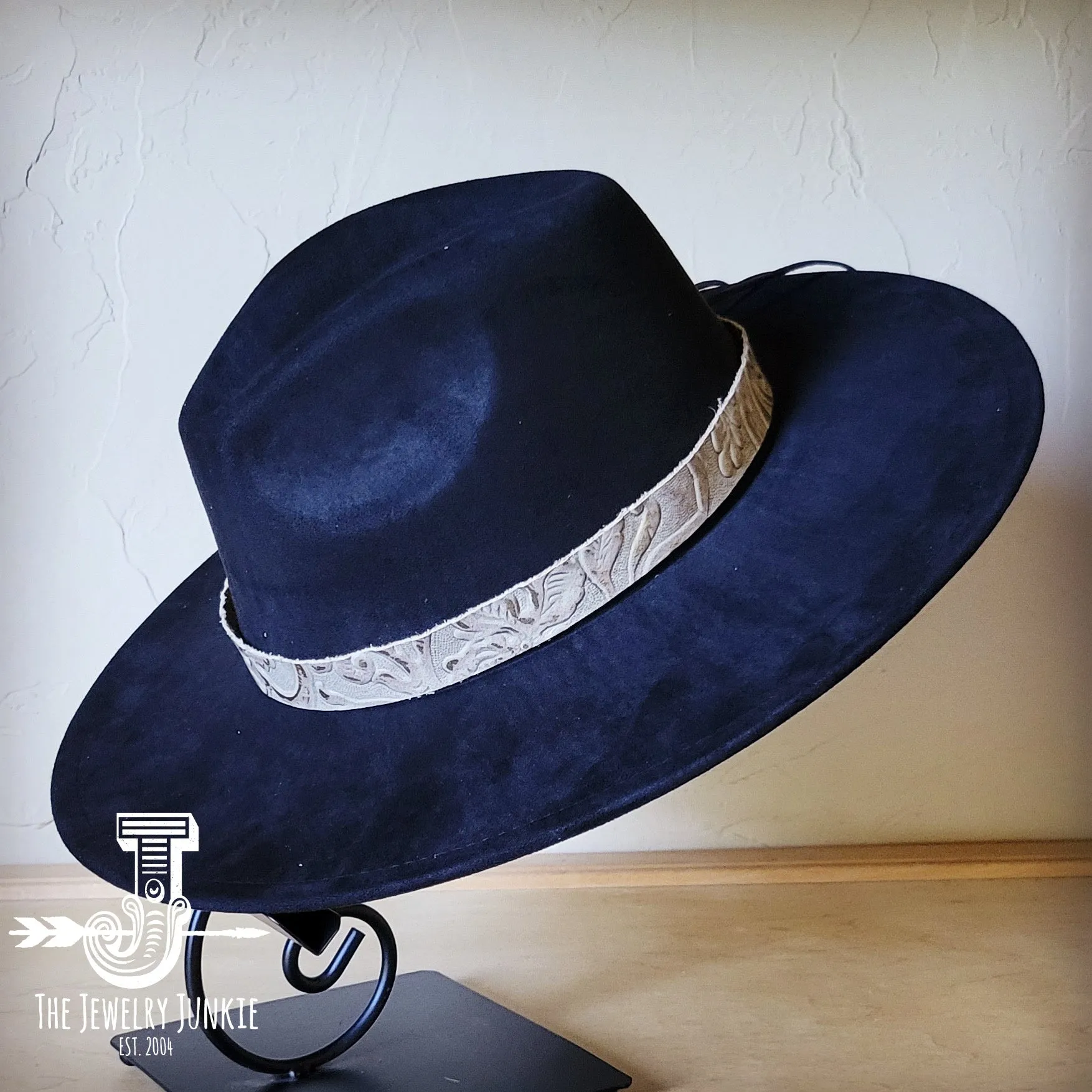 Gilded Cowboy Western Leather Band w/ Choice of Boho Hat 985b