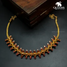 GIRIJA NECKLACE RED