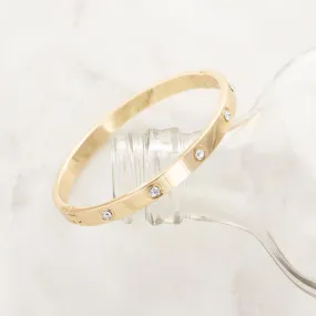 Gold Standard Bangle