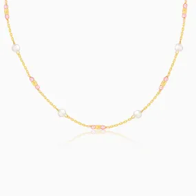 Golden Oceania Necklace