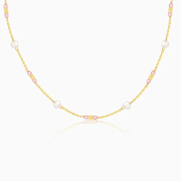 Golden Oceania Necklace